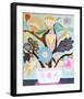 Flowers n. 9-Mercedes Lagunas-Framed Art Print