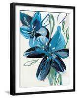 Flowers of Azure II-Angela Maritz-Framed Art Print