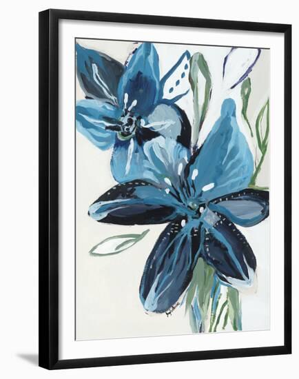 Flowers of Azure II-Angela Maritz-Framed Giclee Print