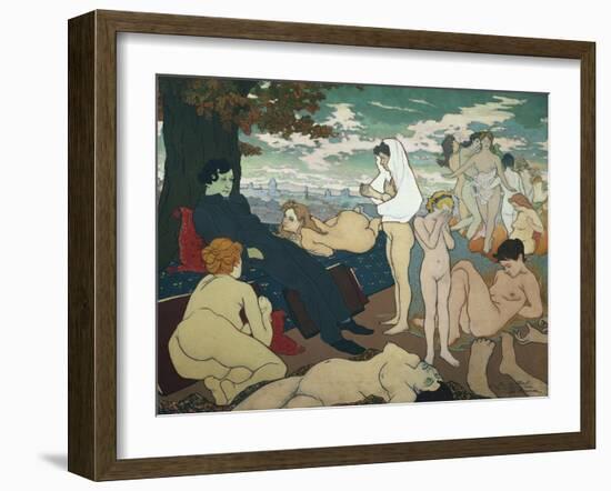 Flowers of Evil by Charles Baudelaire-Charles Maurin-Framed Giclee Print