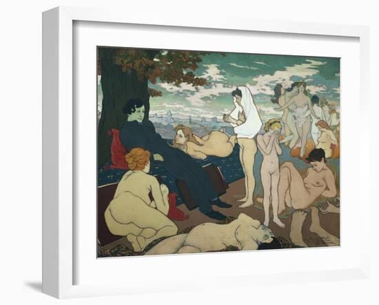 Flowers of Evil by Charles Baudelaire-Charles Maurin-Framed Giclee Print