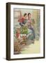 "Flowers of Friendship", Propaganda Poster from the Chinese Cultural Revolution, 1970-null-Framed Giclee Print