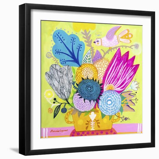 Flowers of June-Mercedes Lagunas-Framed Art Print