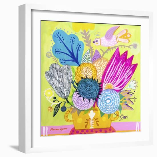 Flowers of June-Mercedes Lagunas-Framed Art Print