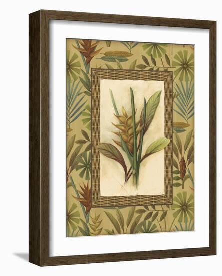 Flowers of Paradise 2 - Gold-Lisa Audit-Framed Giclee Print