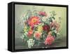 Flowers of Romantic June-Albert Williams-Framed Stretched Canvas