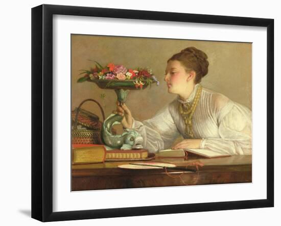 Flowers of the Day-William Frederick Yeames-Framed Giclee Print