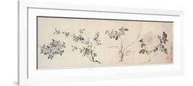 Flowers of the Four Seasons, Ming Dynasty (1368-1644), 1625-Jiayan Chen-Framed Premium Giclee Print