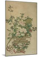 Flowers of the Four Seasons, Qing dynasty, 18th-19th century-Chinese School-Mounted Giclee Print