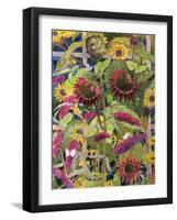 Flowers of the Sun-Rosalie Bullock-Framed Giclee Print