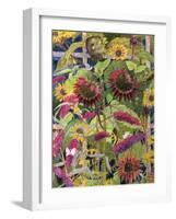 Flowers of the Sun-Rosalie Bullock-Framed Giclee Print