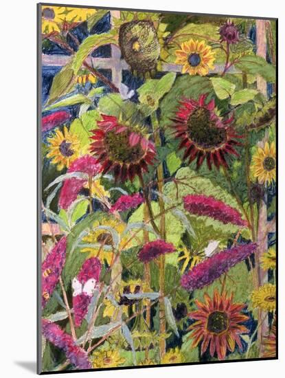 Flowers of the Sun-Rosalie Bullock-Mounted Giclee Print