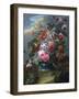 Flowers (Oil on Canvas)-Le Riche-Framed Giclee Print