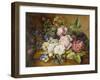 Flowers on a Ledge, 1814-Ernestine Panckoucke-Framed Giclee Print