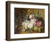 Flowers on a Ledge, 1814-Ernestine Panckoucke-Framed Giclee Print