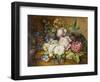Flowers on a Ledge, 1814-Ernestine Panckoucke-Framed Giclee Print