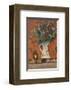 Flowers on a Mantlepiece-Pierre Bonnard-Framed Premium Giclee Print