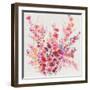 Flowers on a Vine I-Tim OToole-Framed Art Print