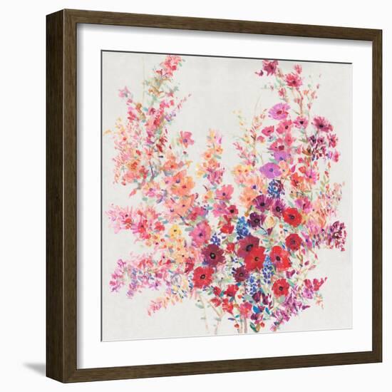 Flowers on a Vine II-Tim OToole-Framed Art Print