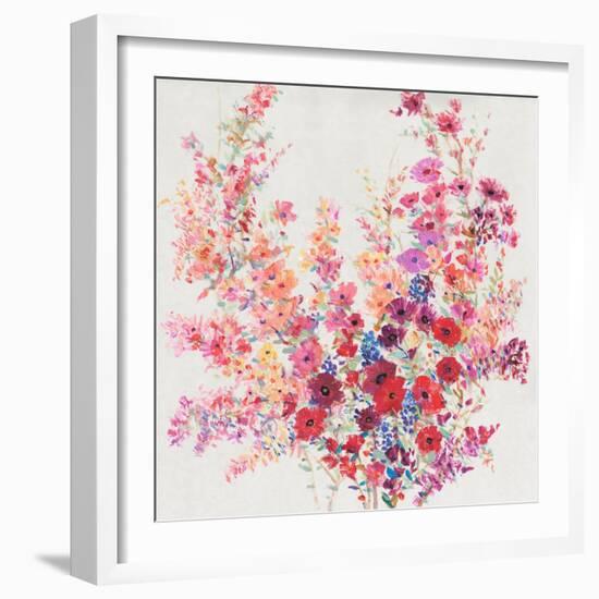 Flowers on a Vine II-Tim OToole-Framed Art Print