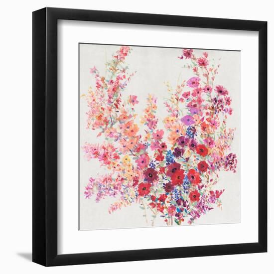 Flowers on a Vine II-Tim OToole-Framed Art Print