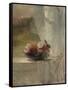 Flowers on a Window Ledge, 1861-John La Farge-Framed Stretched Canvas