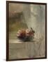 Flowers on a Window Ledge, 1861-John La Farge-Framed Art Print