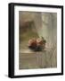 Flowers on a Window Ledge, 1861-John La Farge-Framed Art Print