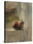 Flowers on a Window Ledge, c.1861-John La Farge or Lafarge-Stretched Canvas