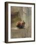 Flowers on a Window Ledge, c.1861-John La Farge or Lafarge-Framed Giclee Print