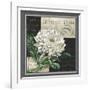 Flowers on B&W II-Abby White-Framed Art Print