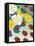 Flowers on Green-Marie Sansone-Framed Stretched Canvas