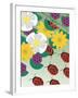 Flowers on Green-Marie Sansone-Framed Giclee Print