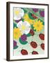 Flowers on Green-Marie Sansone-Framed Giclee Print