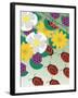 Flowers on Green-Marie Sansone-Framed Giclee Print