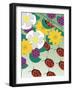 Flowers on Green-Marie Sansone-Framed Giclee Print