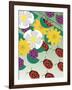 Flowers on Green-Marie Sansone-Framed Giclee Print