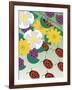 Flowers on Green-Marie Sansone-Framed Giclee Print