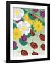 Flowers on Green-Marie Sansone-Framed Giclee Print