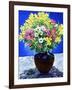 Flowers on Marble-Christopher Ryland-Framed Giclee Print