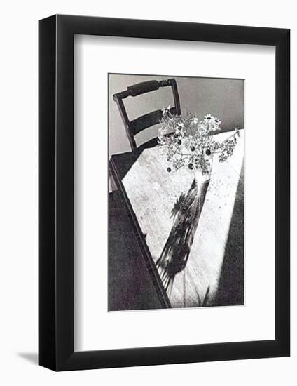 Flowers on Table-Lilo Raymond-Framed Art Print