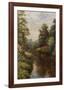 Flowers on the Bank-Willard-Framed Art Print