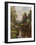 Flowers on the Bank-null-Framed Premium Giclee Print