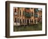 Flowers on the Canal-Betty Lou-Framed Premium Giclee Print