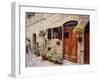Flowers On The Wall, Tuscany, Italy-Monte Nagler-Framed Photographic Print