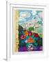 Flowers On Window Sill-Guy Charon-Framed Collectable Print