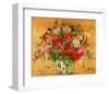 Flowers on Wood II-Margaret Murton-Framed Art Print