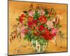 Flowers on Wood II-Margaret Murton-Mounted Art Print