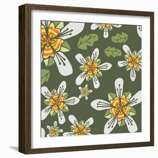 Flowers, Ortiga De Caballo Color-Belen Mena-Framed Giclee Print