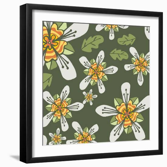 Flowers, Ortiga De Caballo Color-Belen Mena-Framed Giclee Print